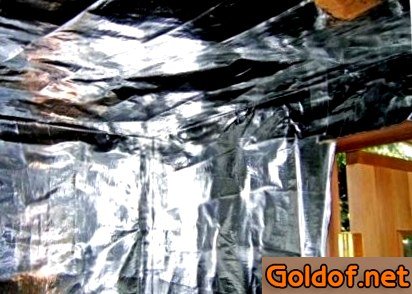 Потолок сауны