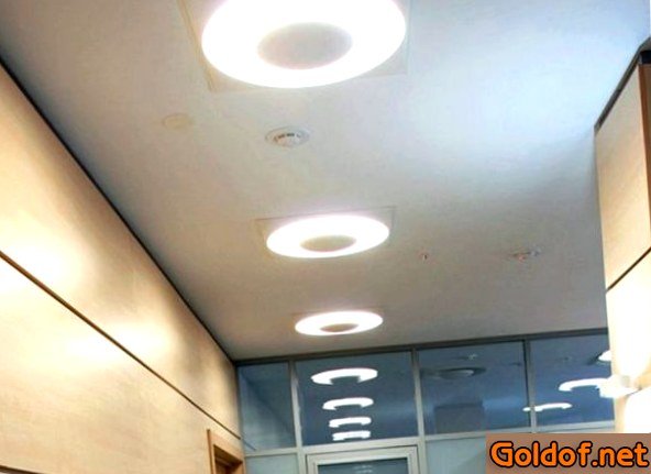 встраиваемые, светильники, натяжных