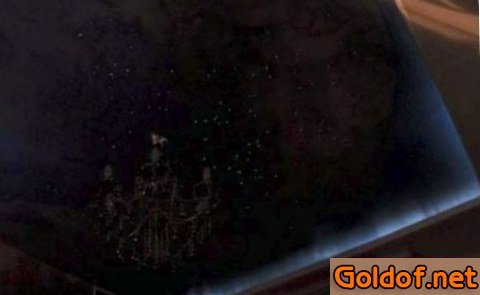 Потолок Звездное небо из оракала и лака