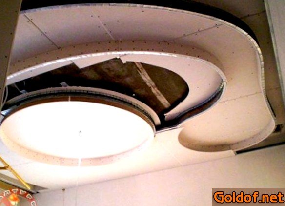 монтаж, многоуровневых, потолков