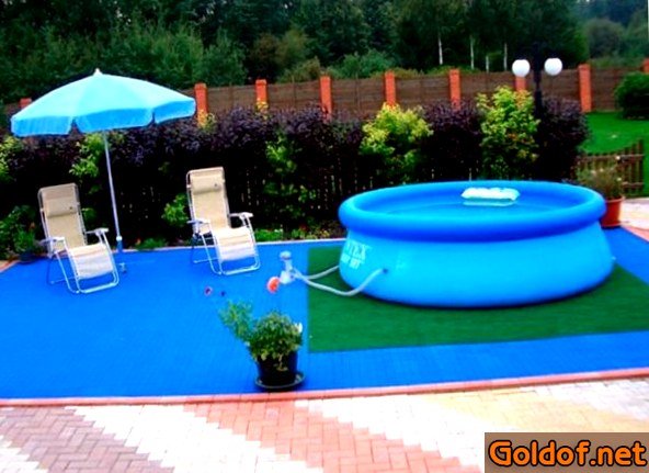 площадка, бассейн площадка, бассейн