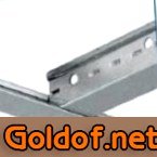 Крепление направляющих в угловые профили