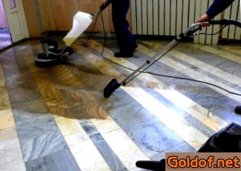 Чистка мрамора