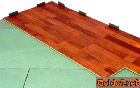 Плавающий способ укладки штучного паркета