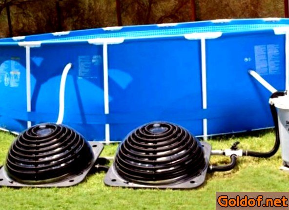 устанавливаем, подогрев, бассейна