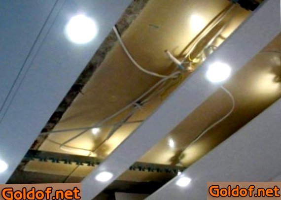 демонтаж, натяжного, реечного