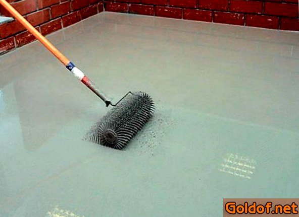 заливка, пола заливка, пола