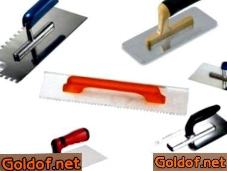 Инструменты для декоративной штукатурки