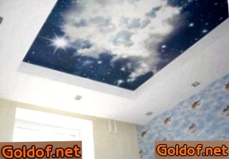 Французский натяжной потолок 5