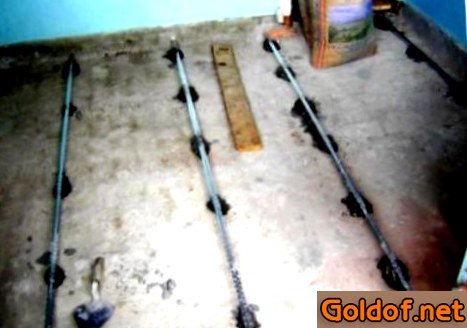 Установка направляющих маяков