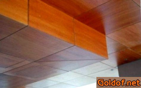 Потолочные панели из МДФ