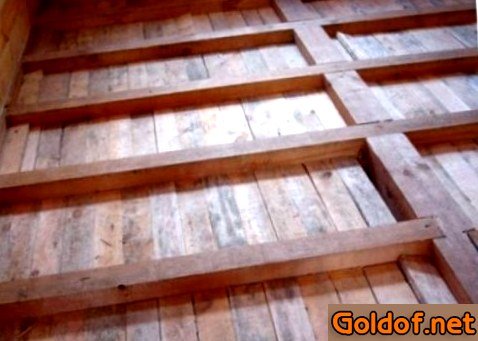 Накат деревянного пола