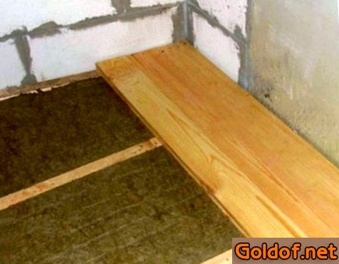 Укладка настила деревянного пола