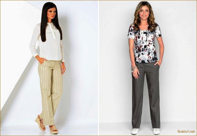Льняные брюки для женщин: комфорт и элегантность в одном