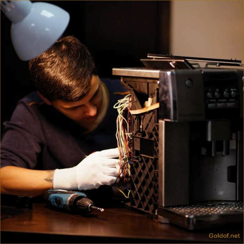 Как провести качественный ремонт кофемашин своими руками: подробная инструкция