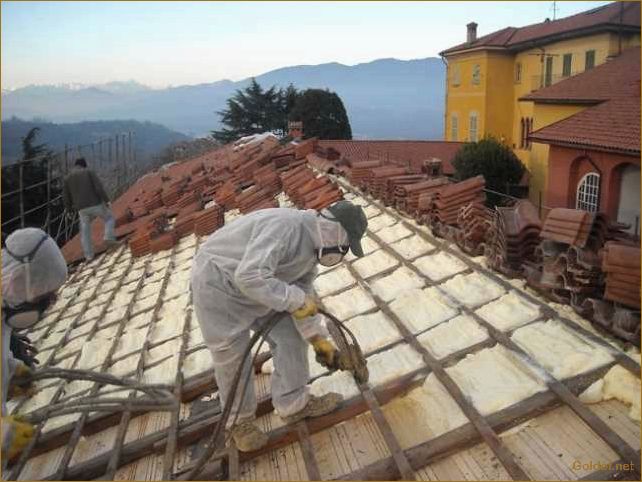Утепление крыши частного дома эковатой — эффективное и экологичное решение для сохранения тепла и снижения энергозатрат